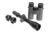<p>Primary Arms Classic 3-9x44 SFP Small Caliber Rifle Scope - Duplex Reticle with 30mm Tactical Rings Medium Height and SLx 10x42mm Binoculars</p>